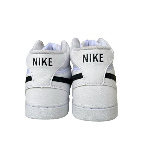 Nike Court Vision Next Nature Mid White Black  Size 10.5 NWOT main image 4